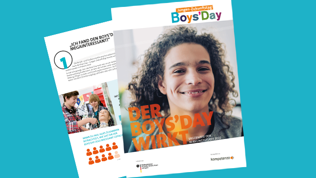 Grafik zur Boys'Day-Wirkungsstudie 2022