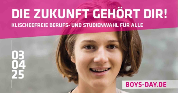 Grafik zum Boys'Day 2025