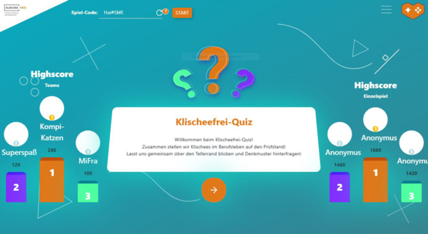 Grafik zur Klischeefrei-App
