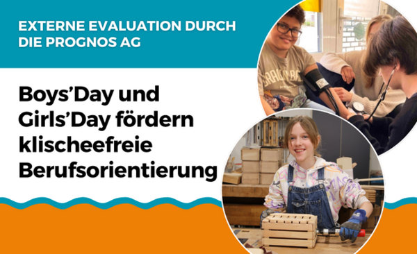 Grafik zur Evaluation des Girls'Day und Boys'Day
