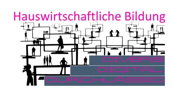 Logo der Tagung Hauswirtschaftliche Bildung: Divers, digital, durchlässig