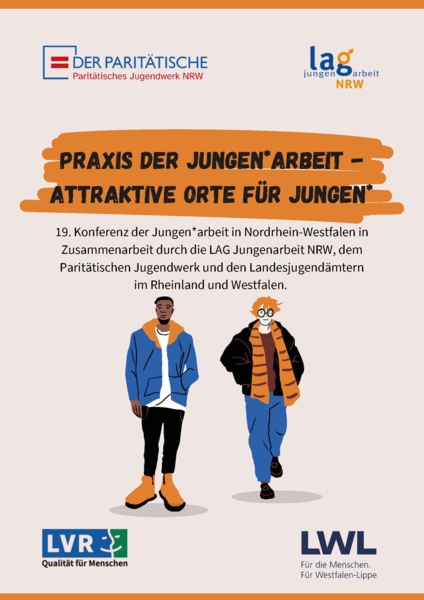 Grafik zum Fachtag Praxis der Jungenarbeit