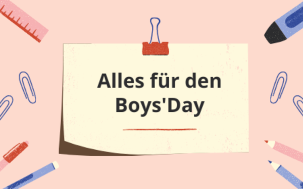 Grafik Alles für den Boys'Day