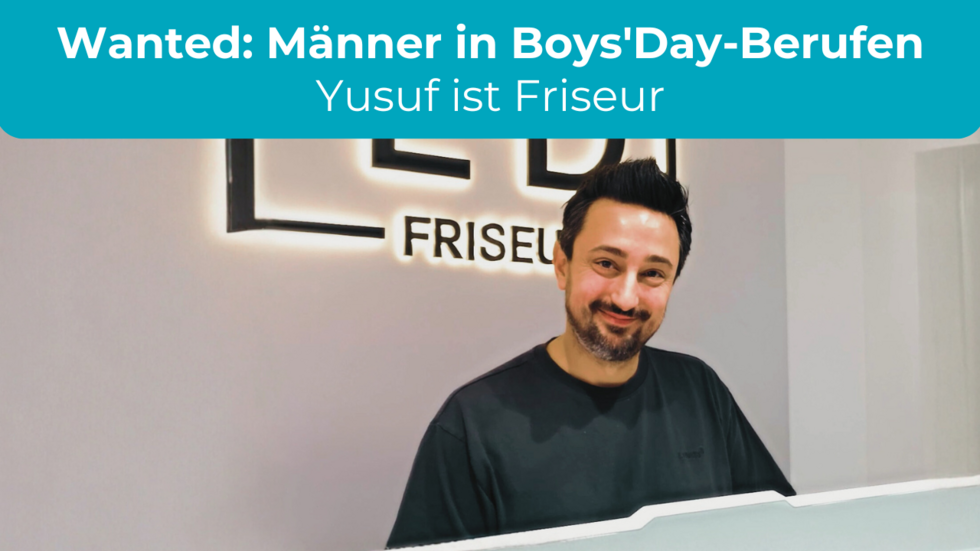 Grafik zum Video mit Friseur Yusuf
