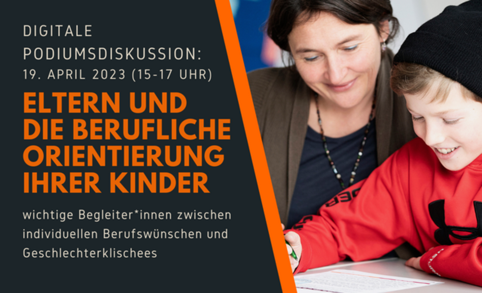 Grafik zur Podiumsdiskussion Elternbefragung