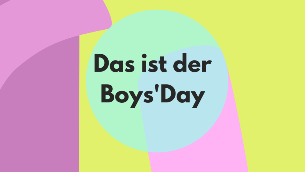 Grafik Das ist der Boys'Day