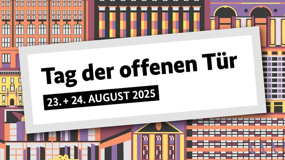 Grafik zum Tag der offenen Tür der Bundesregierung 2025