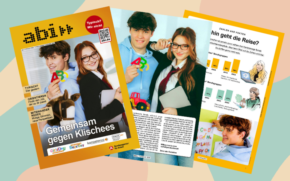 Seiten des Magazins abi extra